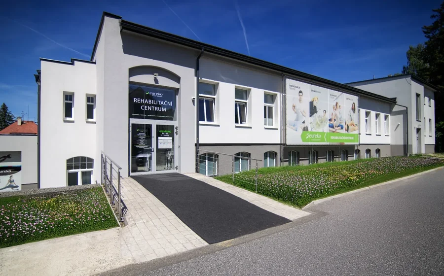 Budova rehabilitačního centra Eurekofyzio v Jablonci nad Nisou